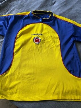 Vintage 90s Colombia Soccer Jersey